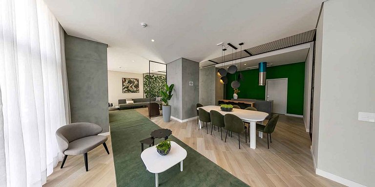 Estudio en Itaim con Rooftop, junto a Ibirapuera