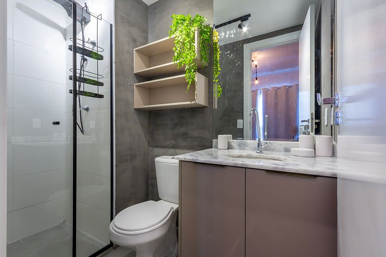 Studio in Itaim with Rooftop, next to Ibirapuera