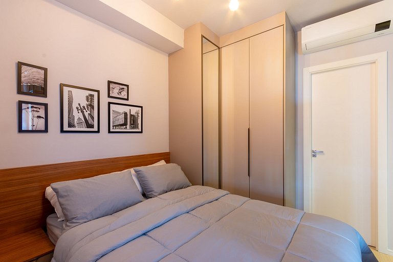 Estudio en Itaim con Rooftop, junto a Ibirapuera