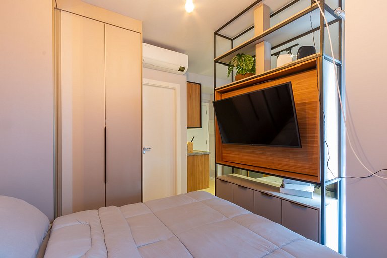 Estudio en Itaim con Rooftop, junto a Ibirapuera