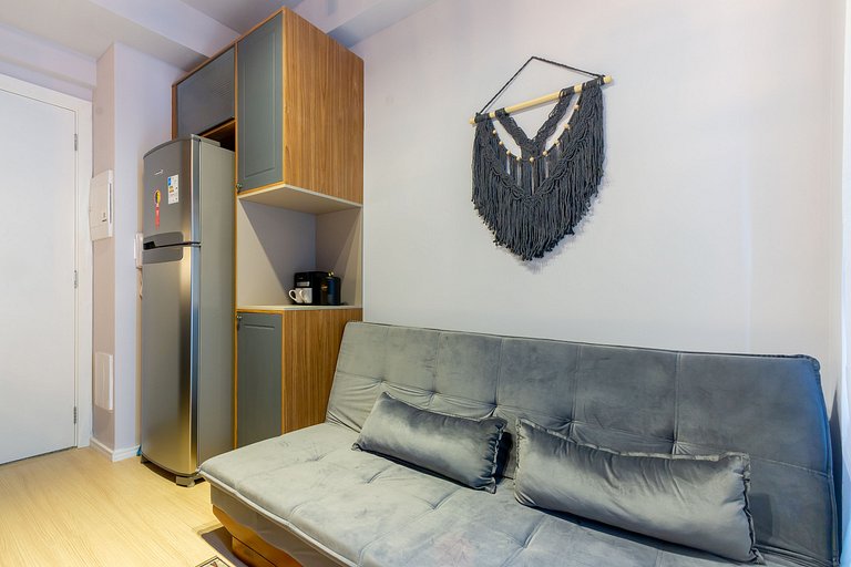 Studio no Itaim com Rooftop, ao lado do Ibirapuera