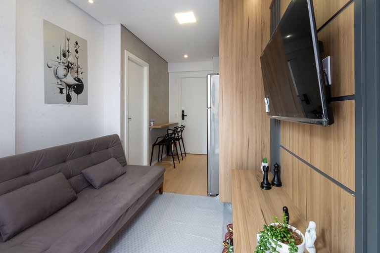Estudio en Itaim con Rooftop, junto a Ibirapuera