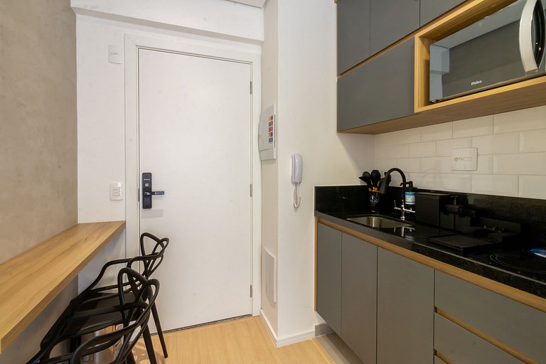 Studio in Itaim with Rooftop, next to Ibirapuera