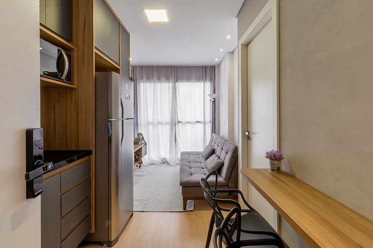 Studio in Itaim with Rooftop, next to Ibirapuera