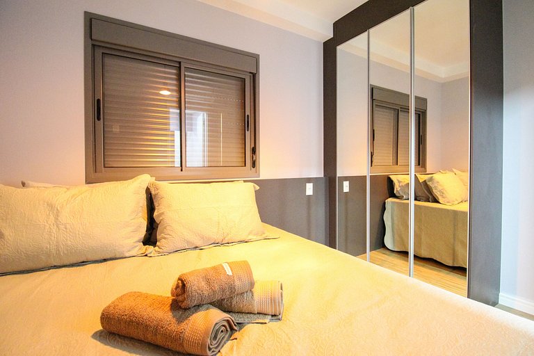 Studio com piscina e garagem, ao lado da Paulista