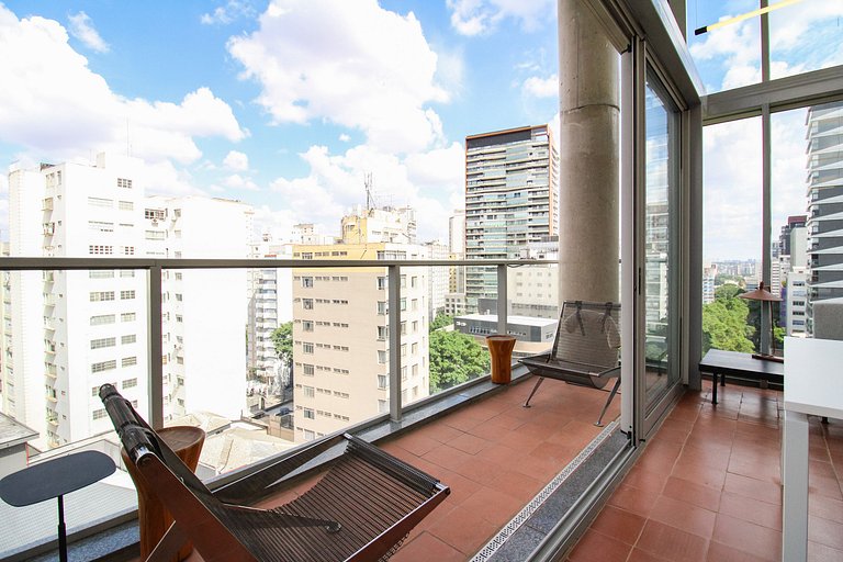 Rooftop e piscina na Oscar Freire, Jardins