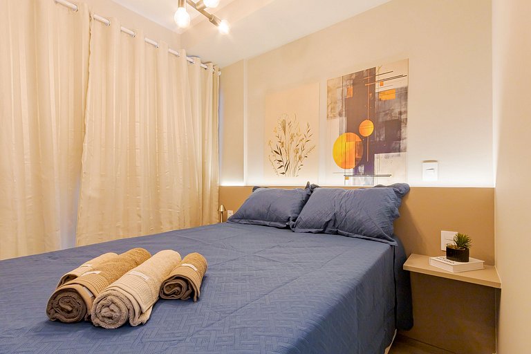 Apartamento completo com piscina na Vila Mariana