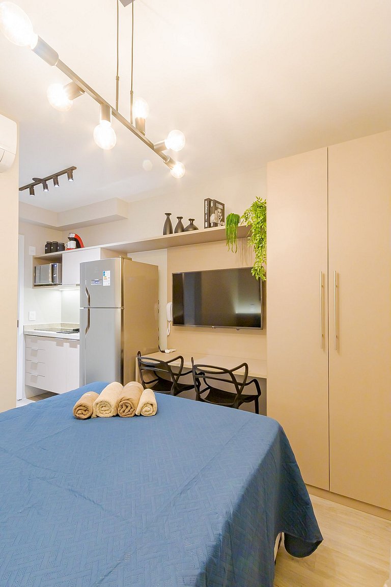 Apartamento completo com piscina na Vila Mariana