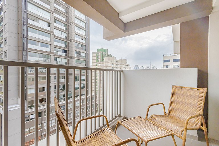 Apartamento completo com piscina na Vila Mariana