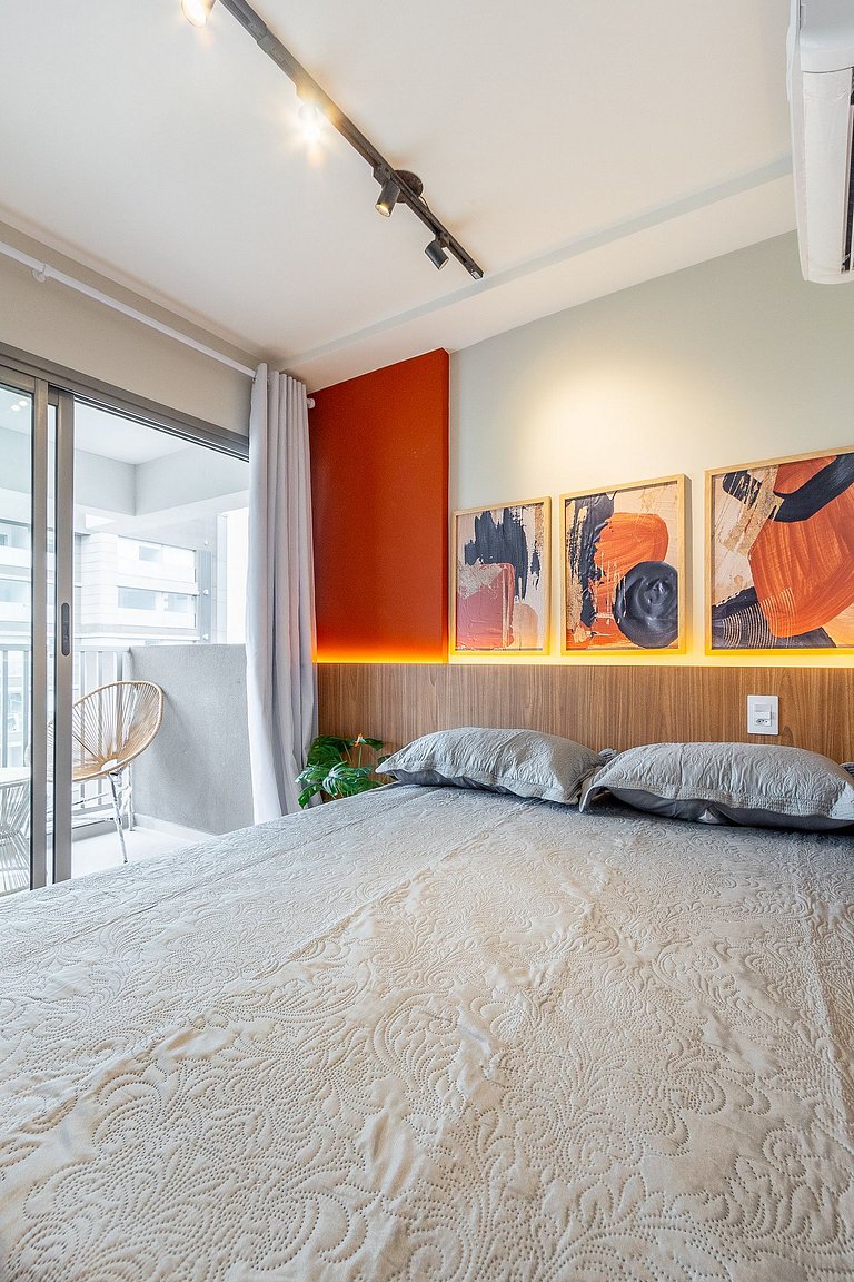 Apartamento com piscina na vila mariana