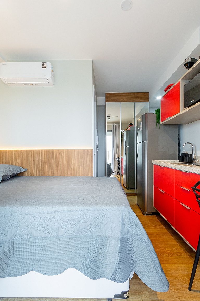 Apartamento com piscina na vila mariana