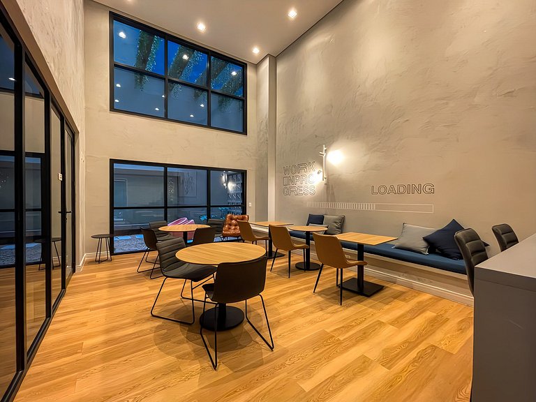 Apartamento NOVO com piscina, metro Higienópolis