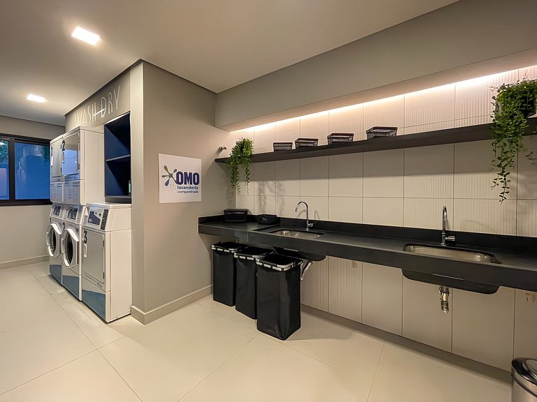 Moderno e com piscina, prox. ao metro Higienópolis