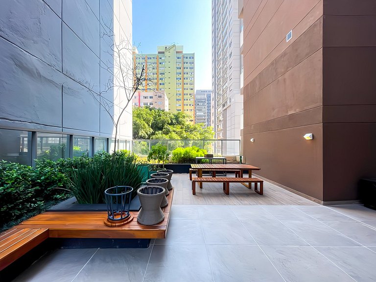 Apartamento com piscina na vila mariana