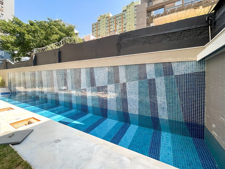 Handy Paraíso condomínio com piscina ao lado do Ibirapuera