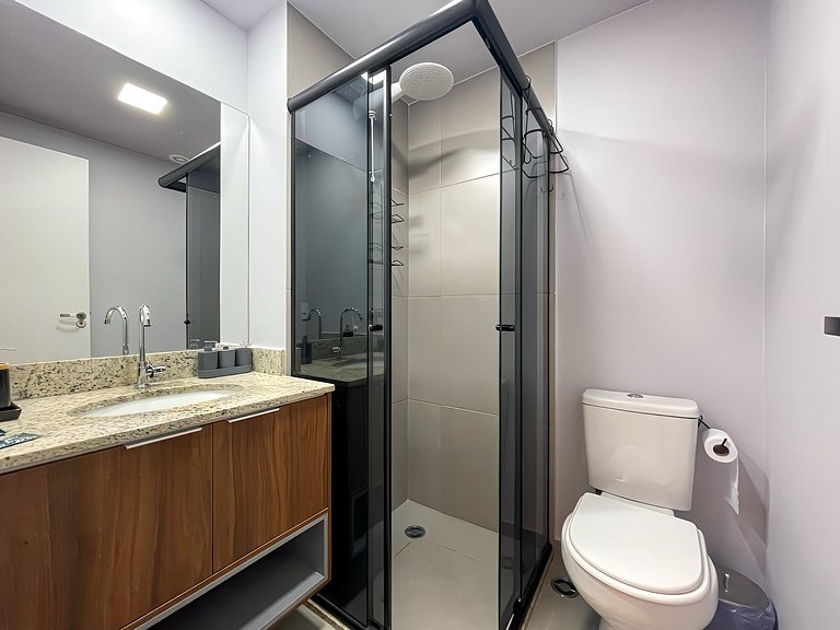 Apartamento NOVO com piscina, metro Higienópolis