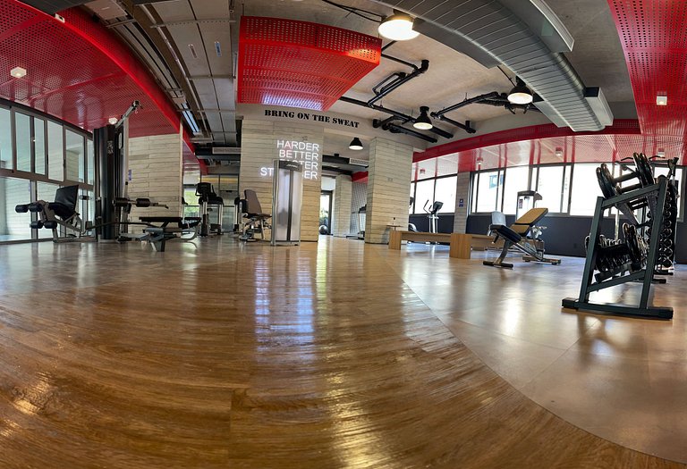 Belíssimo Studio com home office na Oscar Freire