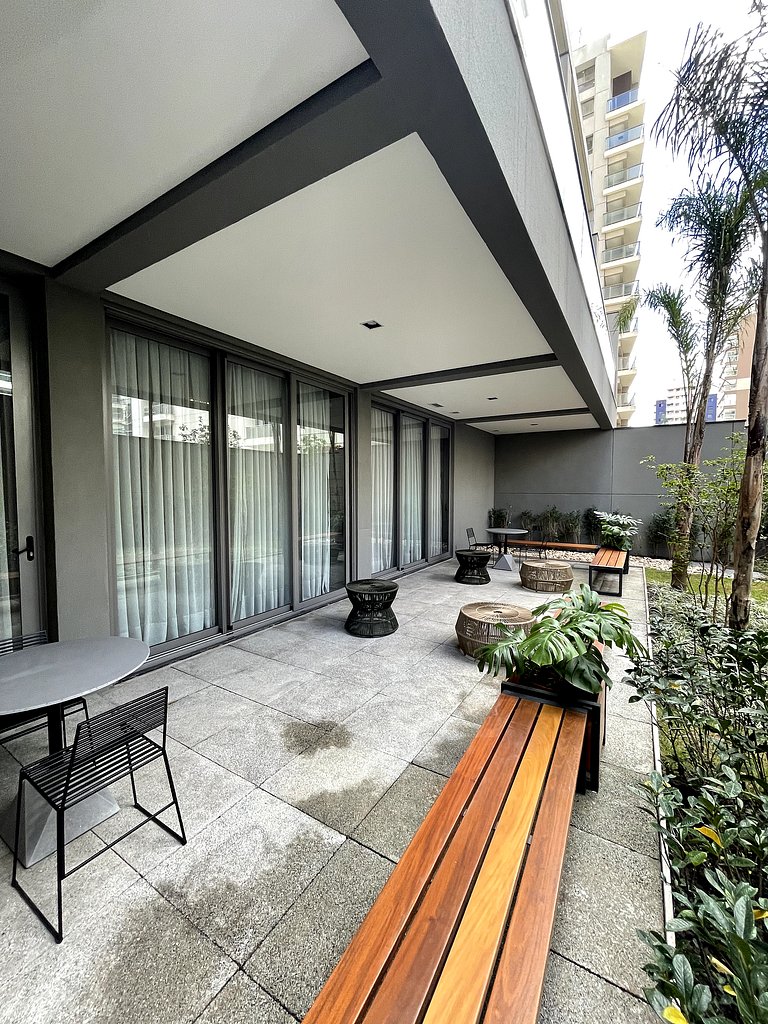 Charmoso Studio com sauna / Rua Augusta