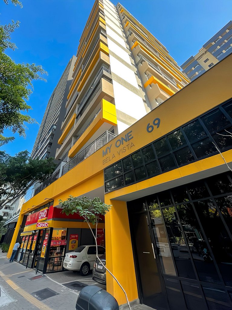 Seu Refúgio na Bela Vista com OXXO no Térreo