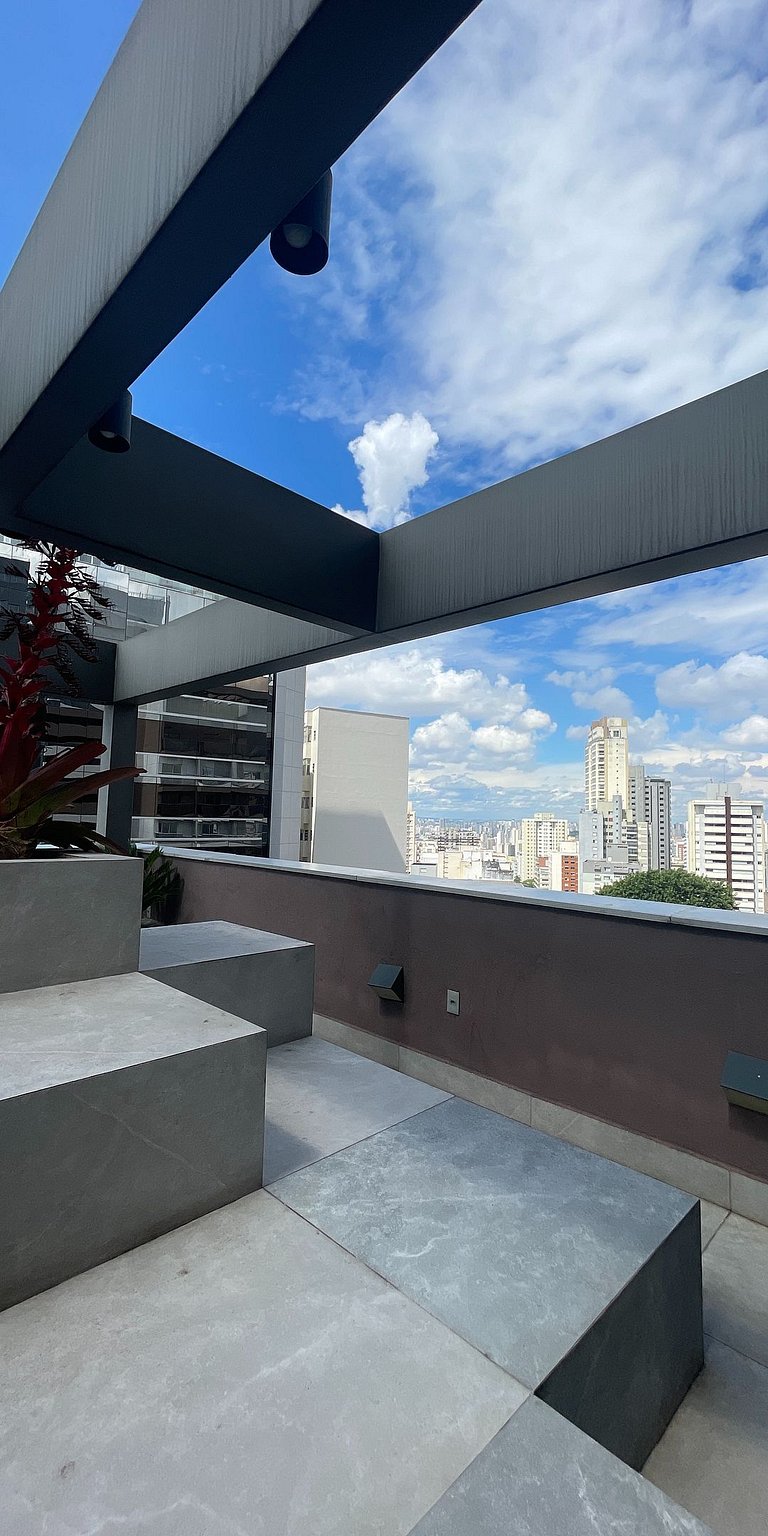 Rooftop na Consolação, praticidade e conforto