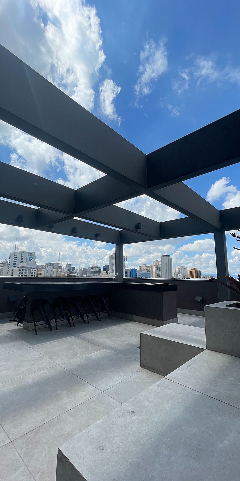Rooftop na Consolação, praticidade e conforto
