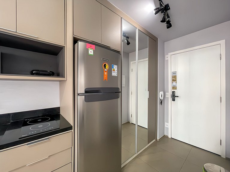 Charmoso Studio com sauna / Rua Augusta