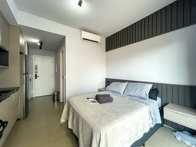 Charmoso Studio com sauna / Rua Augusta