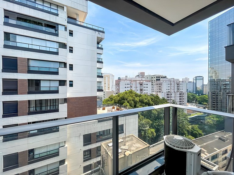 Charmoso Studio com sauna / Rua Augusta