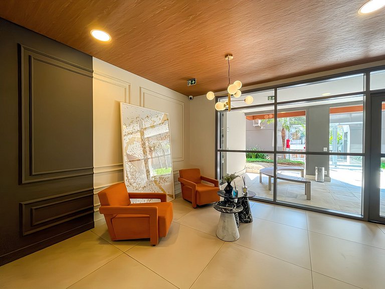 With garage and rooftop, next to Av Paulista!