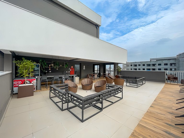 Estudio en Itaim con Rooftop, junto a Ibirapuera