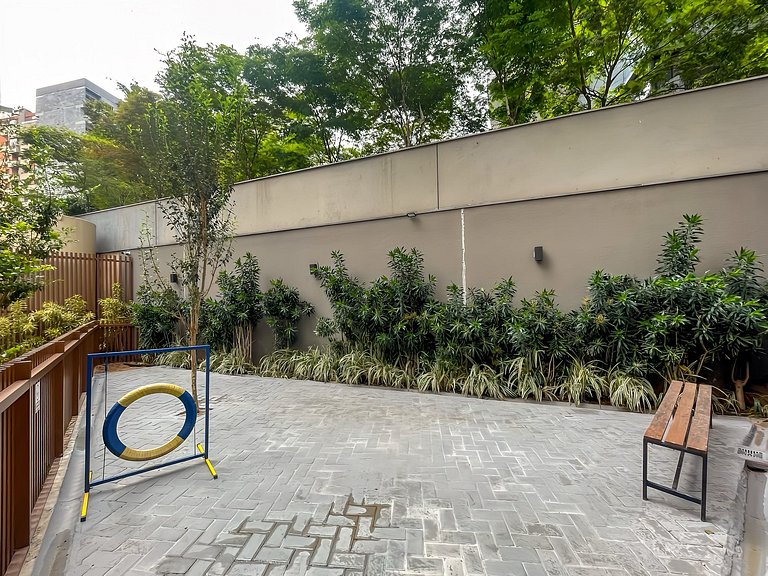 Estudio en Itaim con Rooftop, junto a Ibirapuera