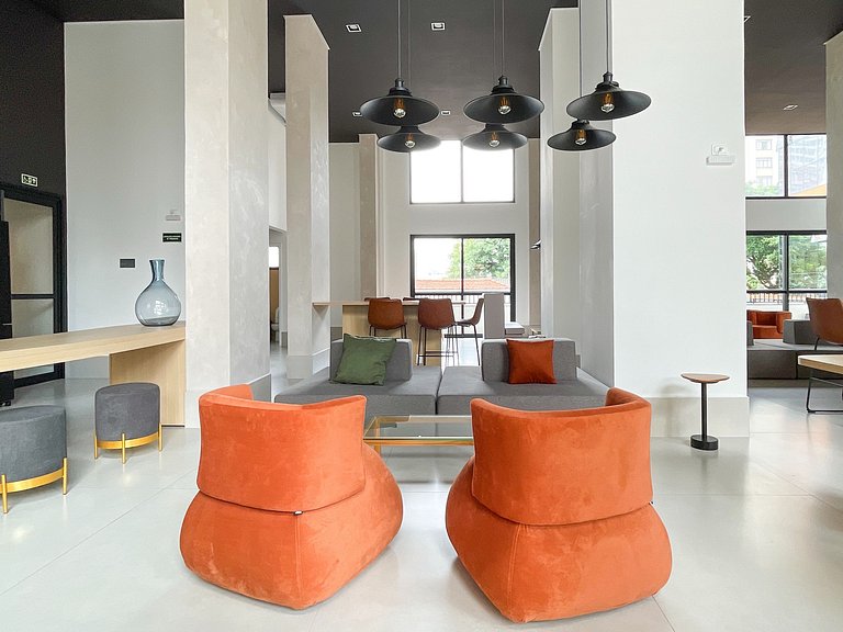 Charmoso Studio no Today Pinheiros – Melhor Localização