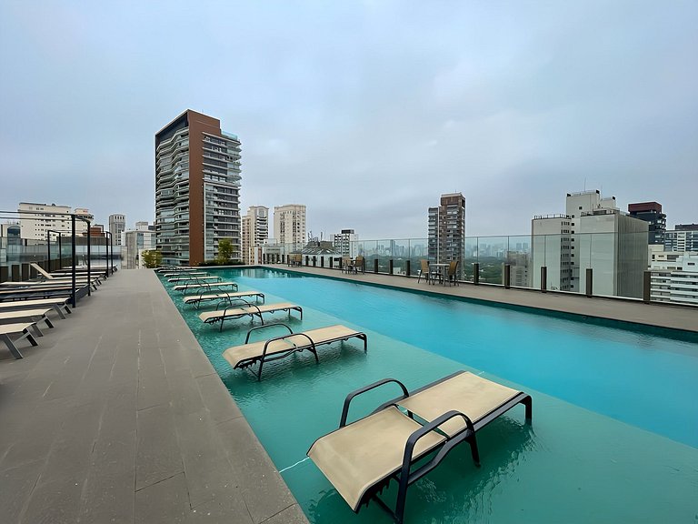 Loft 36m² aconchegante e moderno, ao lado do metrô
