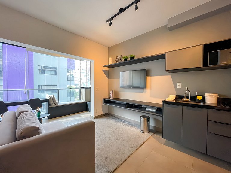Loft 36m² aconchegante e moderno, ao lado do metrô