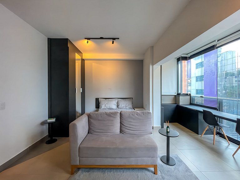 Loft 36m² aconchegante e moderno, ao lado do metrô
