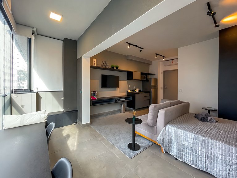 Loft 36m² aconchegante e moderno, ao lado do metrô