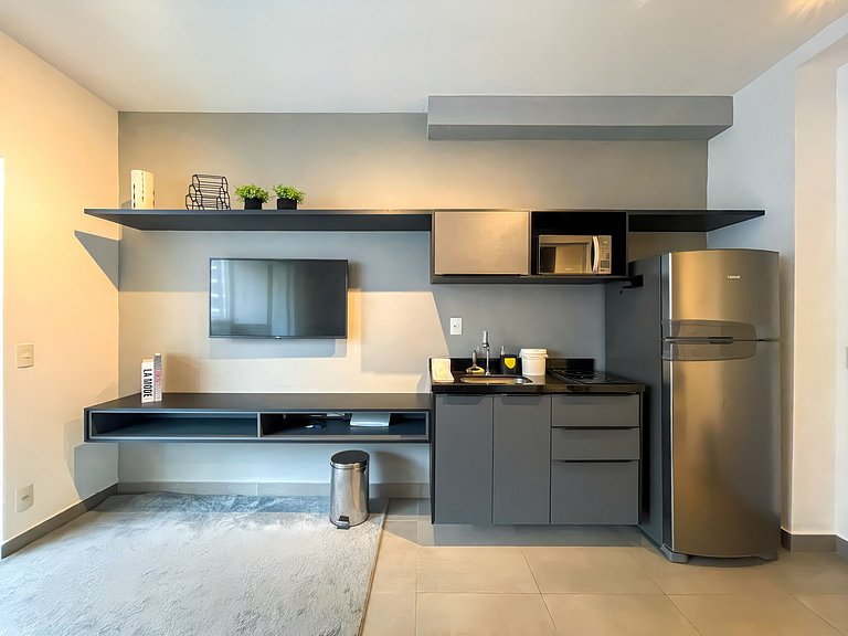 Loft 36m² aconchegante e moderno, ao lado do metrô