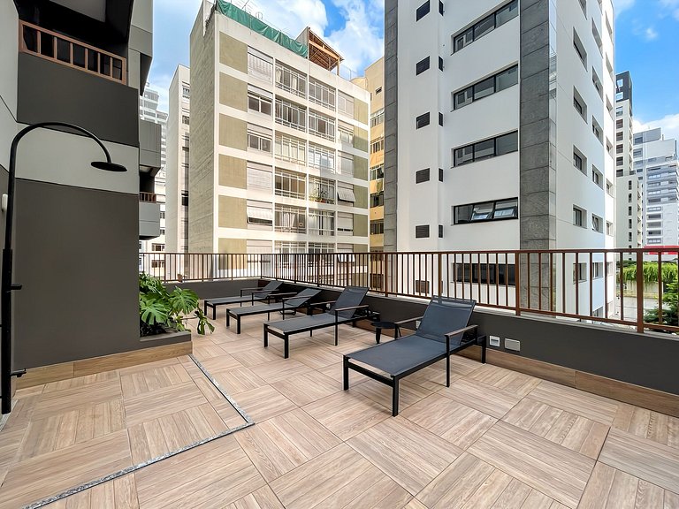 Pamplona condomínio, piscina e conforto, ao lado do metrô Tr