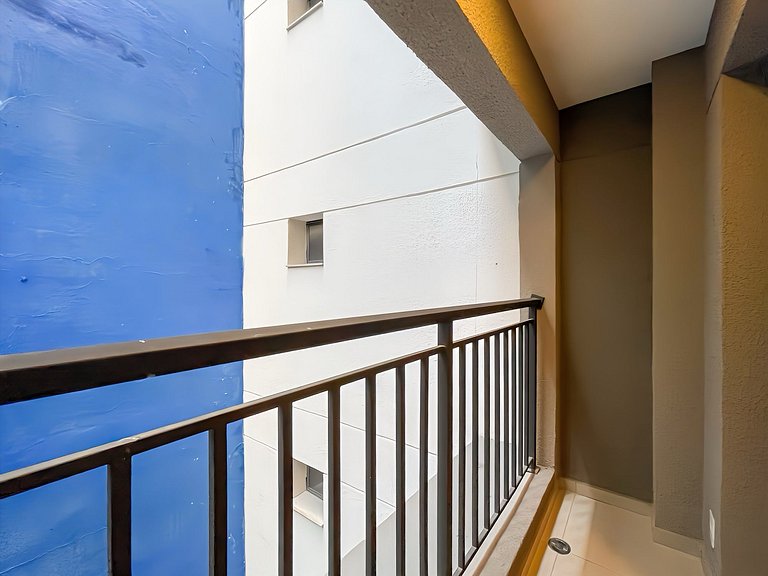 Apartamento NOVO com piscina, metro Higienópolis