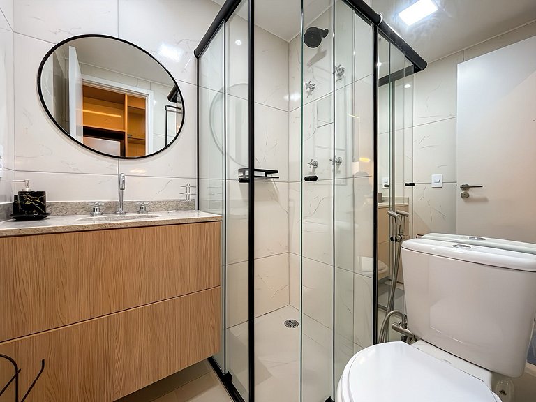 Home office e piscina na vila Mariana